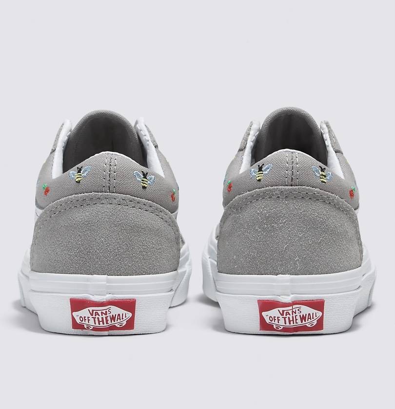 VANS★OLD SKOOL TAPERED★兼用★GARDEN PARTY DRIZZLE VANS Kids Old Skool Garden Party (Drizzle)