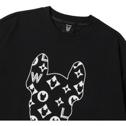 Life Work ★l Unbalanced Short-Sleeved T-shirt LifeWork Common Basic Radok short-sleeved T-shirt