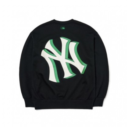 [New Era]★25SS★韓国人気★MLB TEAM LOGO CREW NECK New Era]☆25SS☆韓国人気☆MLB TEAM LOGO CREW NECK