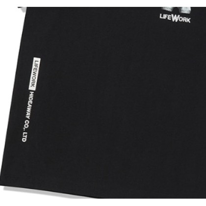 LifeWork Grain Figure Hipdog Short Sleeve T-Shirt