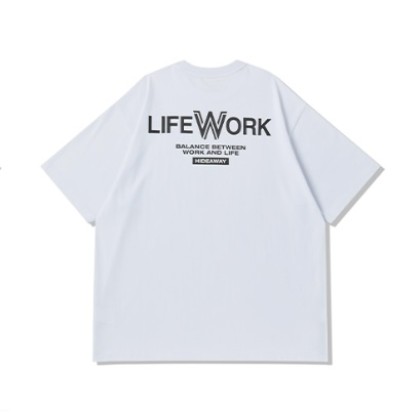 LifeWork Grain Figure Hipdog Short Sleeve T-Shirt