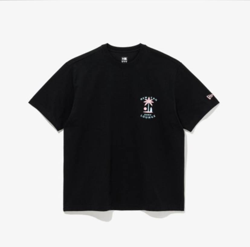 ★人気★NEW ERA★Neon Writing T-Shirt Black New Era Neon Writing Black Short Sleeves T-Shirt – New Era