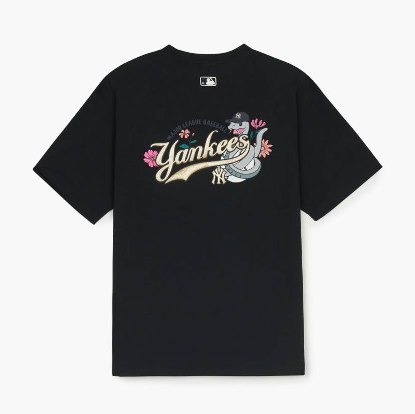 ☆New Era☆ MLB New York Yankees Script T-Shirt Samba 146798 New Era New York Yankees White Team Script Wordmark Short