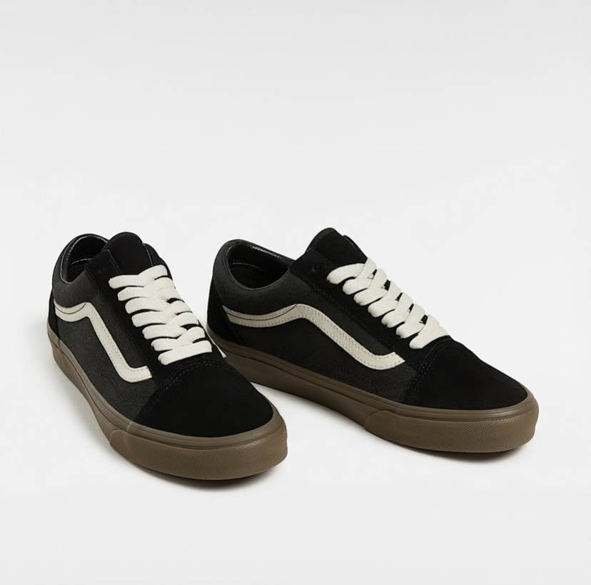 国内配送 VANS OLD SKOOL HEAVY CANVAS BLACK VANS Old Skool Heavy Canvas (Black/Gum)